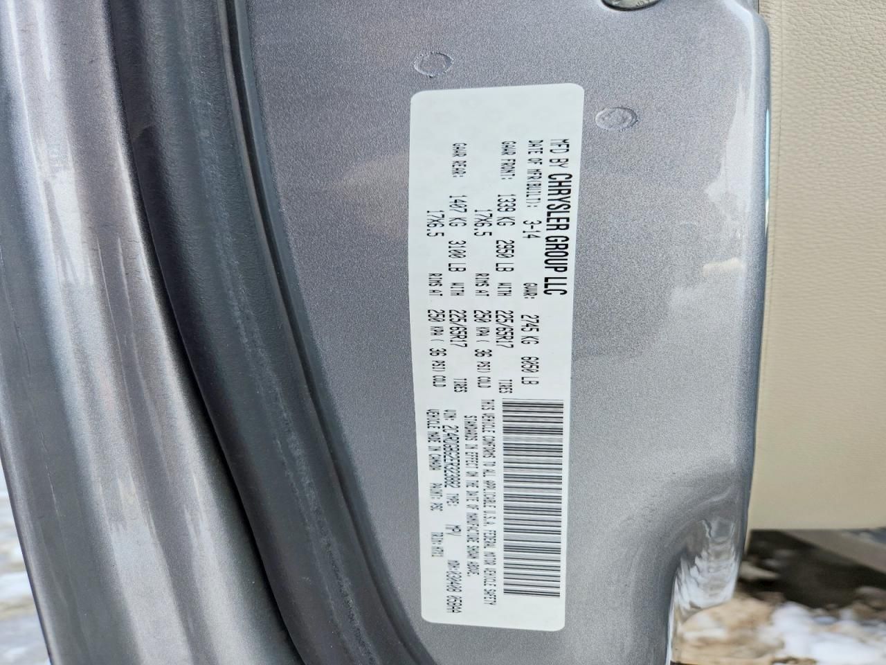 2014 Dodge Grand Caravan se