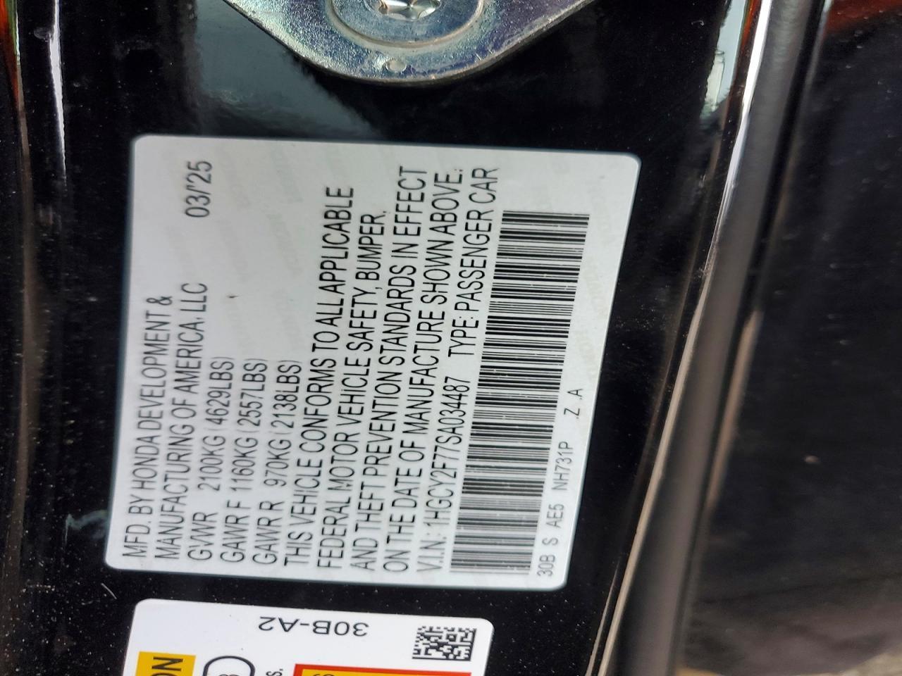 2025 Honda Accord Hybrid Sport-l