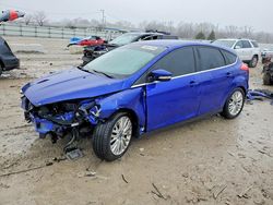 Salvage cars for sale from Copart Louisville, KY: 2015 Ford Focus Titanium