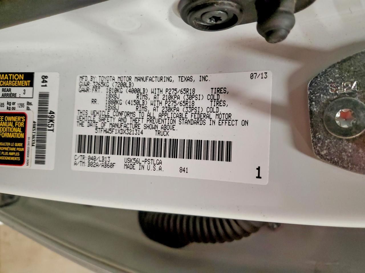 2013 Toyota Tundra Crewmax Limited