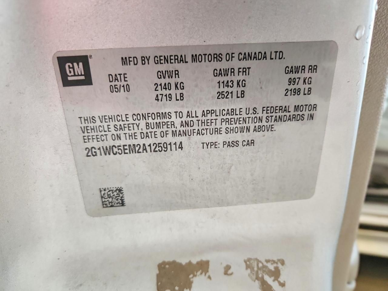 2010 Chevrolet Impala ltz