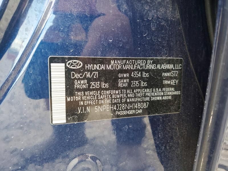 2022 Hyundai Sonata Limited