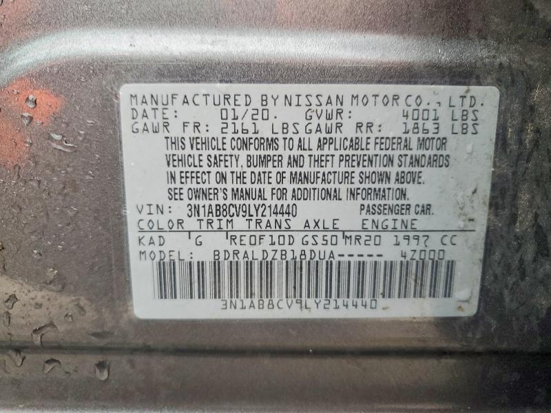 2020 Nissan Sentra sv