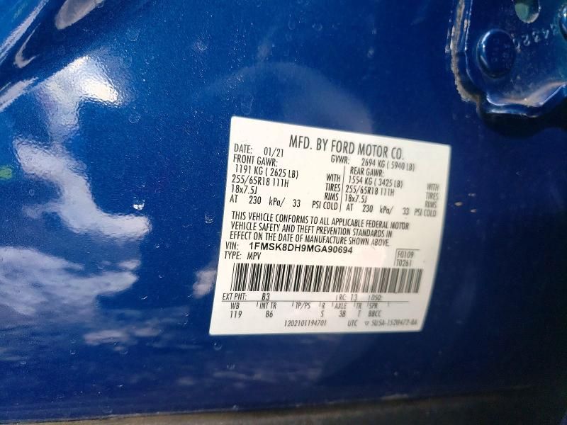 2021 Ford Explorer xlt