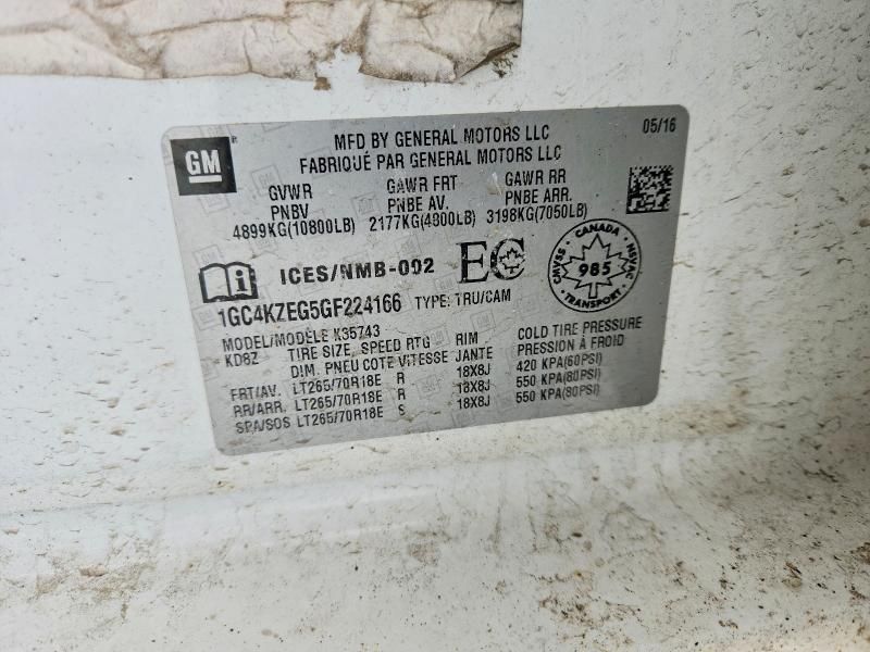 2016 Chevrolet Silverado K3500 lt