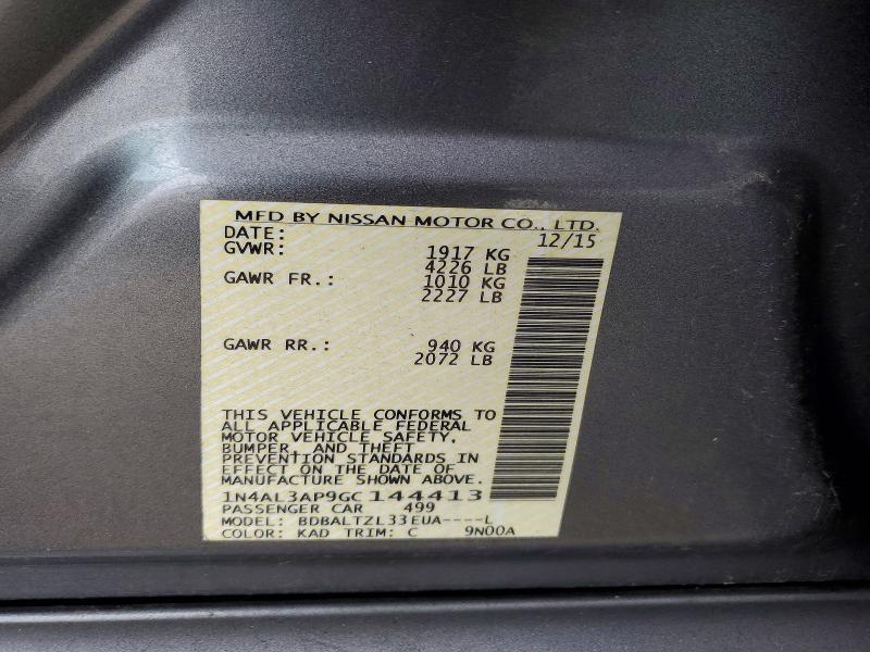 2016 Nissan Altima 2.5