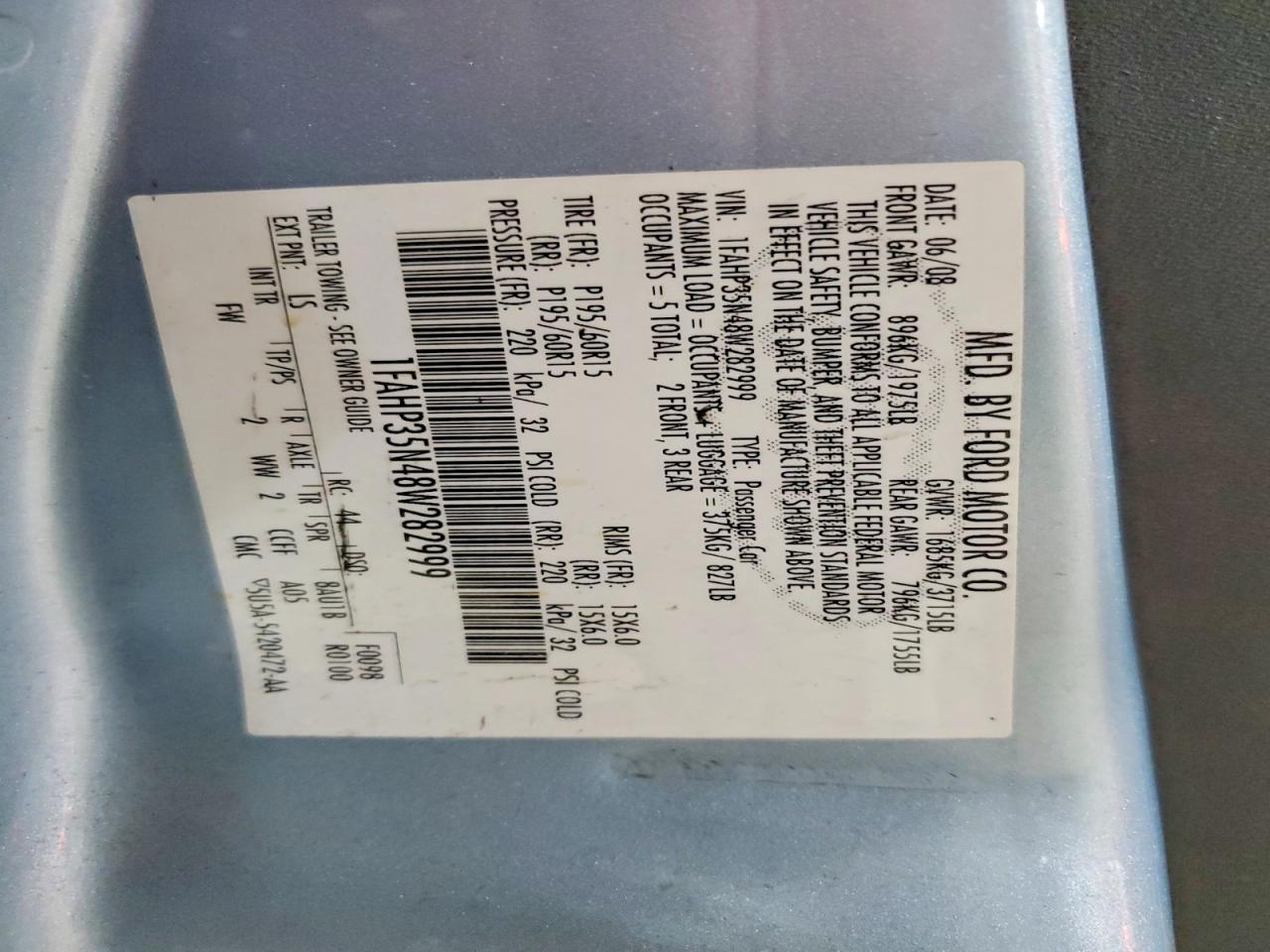 2008 Ford Focus se