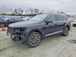 Audi salvage cars for sale: 2017 Audi Q7 Premium Plus