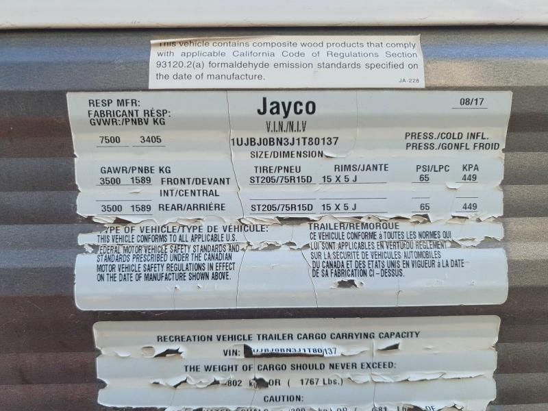 2018 Jayco JAY Flight-Camper