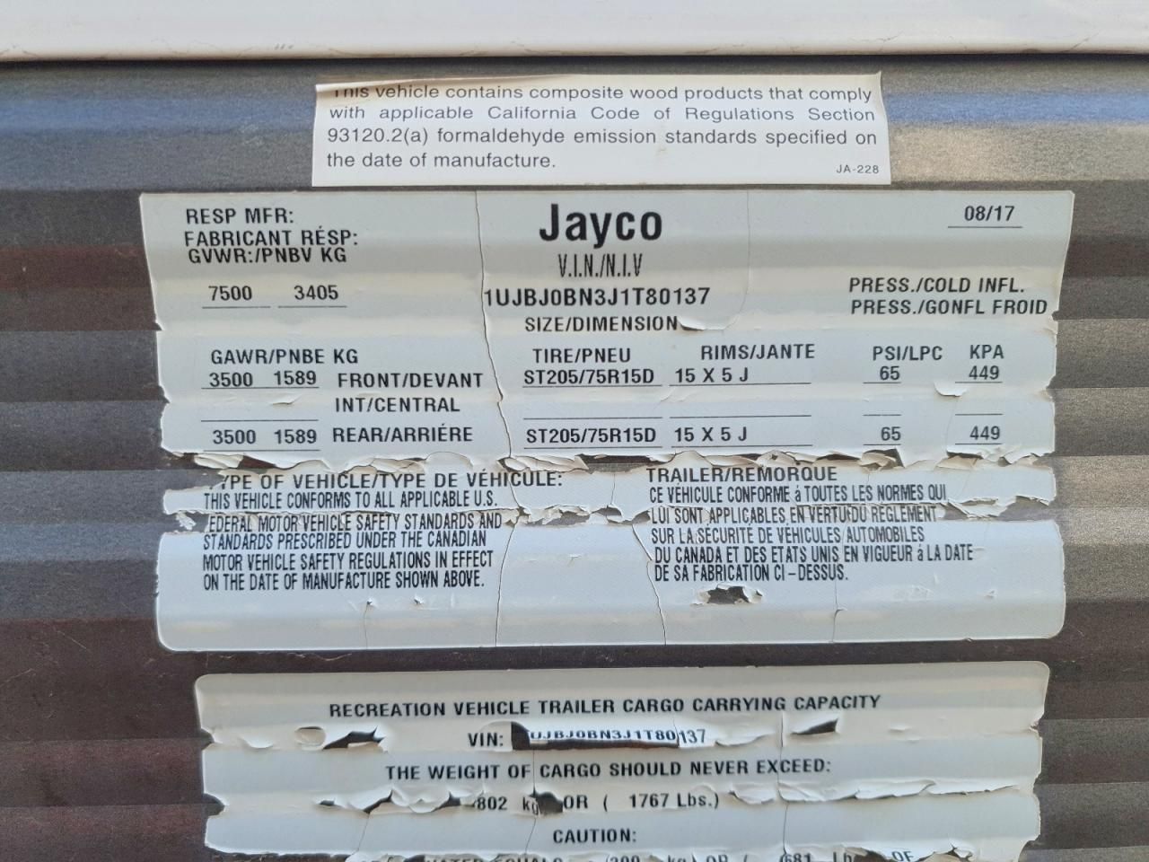 2018 Jayco JAY Flight-Camper