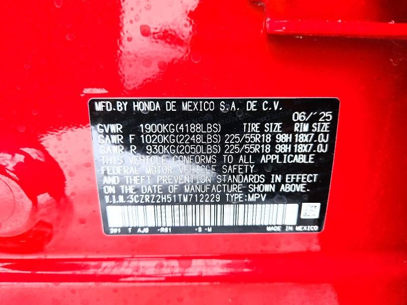 2026 Honda Hr-v Sport