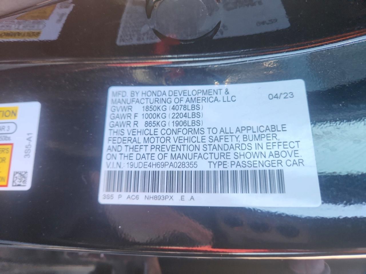 2023 Acura Integra A-spec Tech
