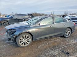 Chevrolet salvage cars for sale: 2016 Chevrolet Malibu Premier