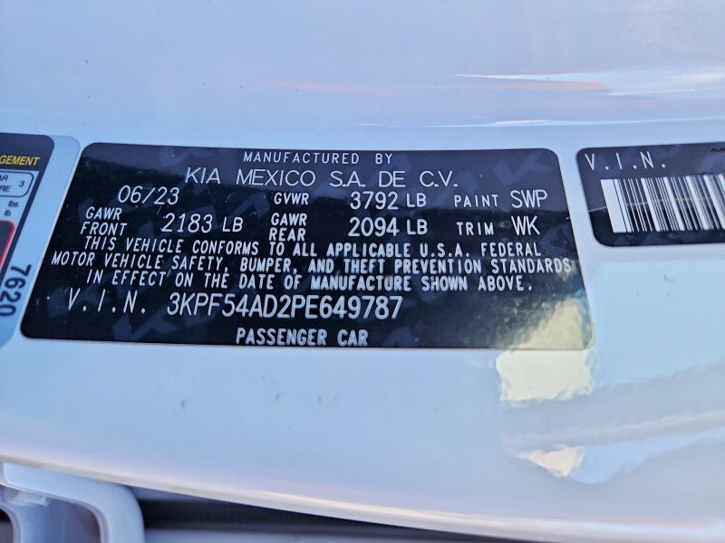 2023 KIA Forte gt Line
