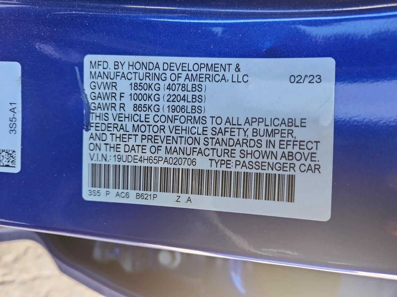 2023 Acura Integra A-spec Tech