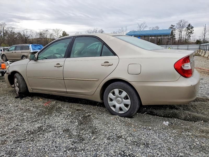 2002 Toyota Camry le