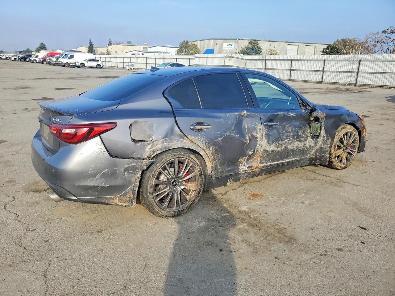 2021 Infiniti Q50 red Sport 400