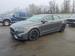 Salvage cars for sale from Copart Brookhaven, NY: 2017 Ford Fusion Sport