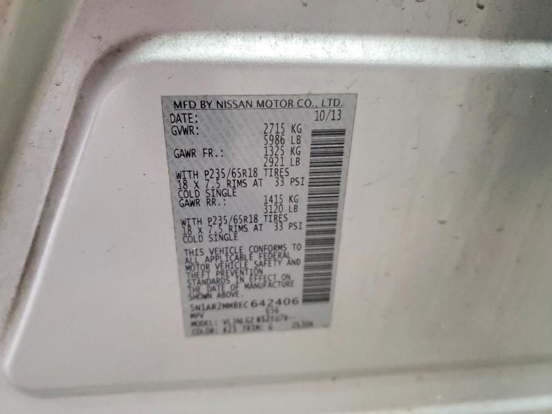 2014 Nissan Pathfinder s