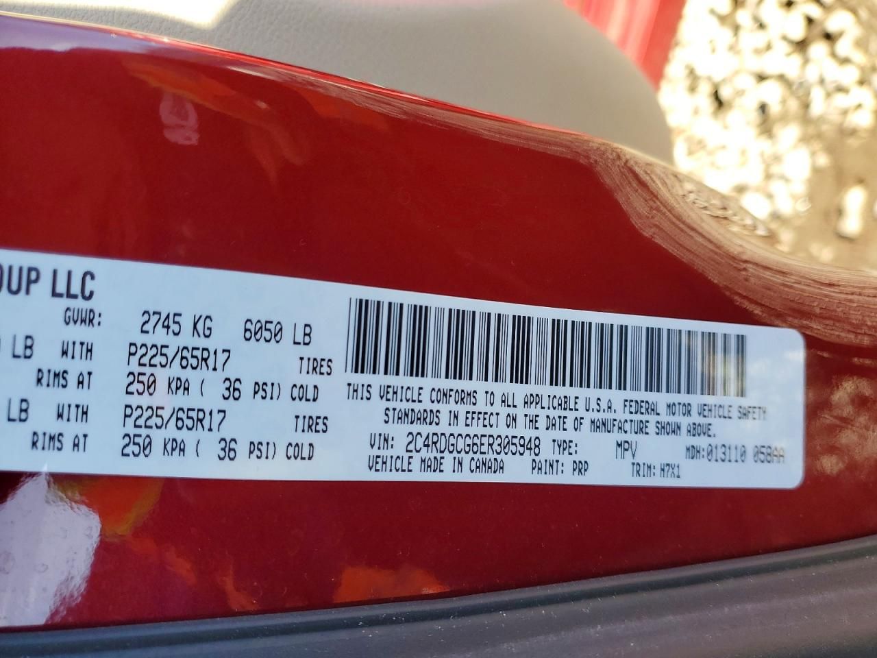 2014 Dodge Grand Caravan sxt