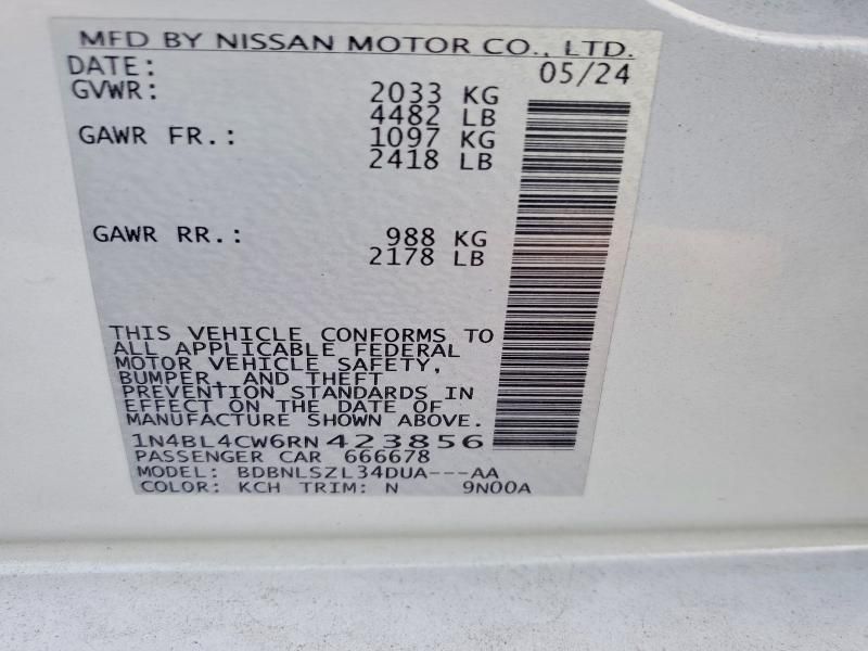 2024 Nissan Altima sr