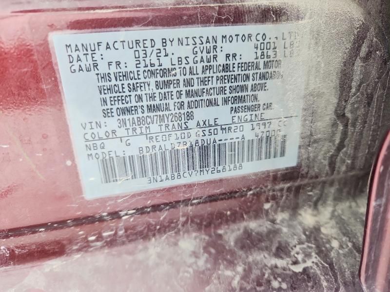 2021 Nissan Sentra sv