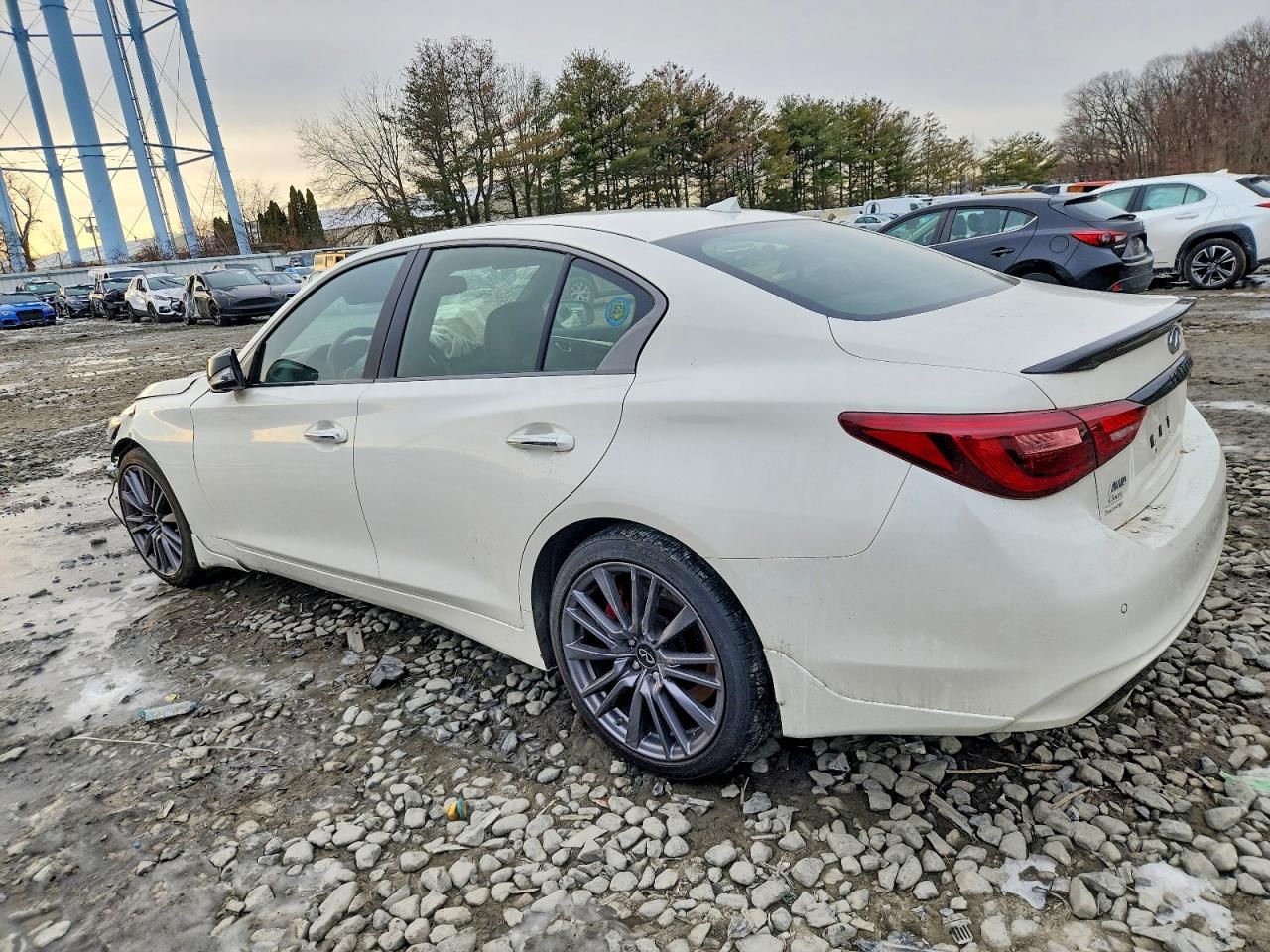 2023 Infiniti Q50 red Sport 400
