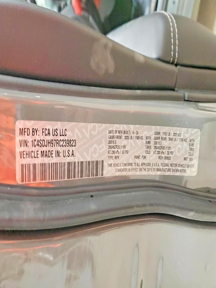 2024 Dodge Durango srt Hellcat