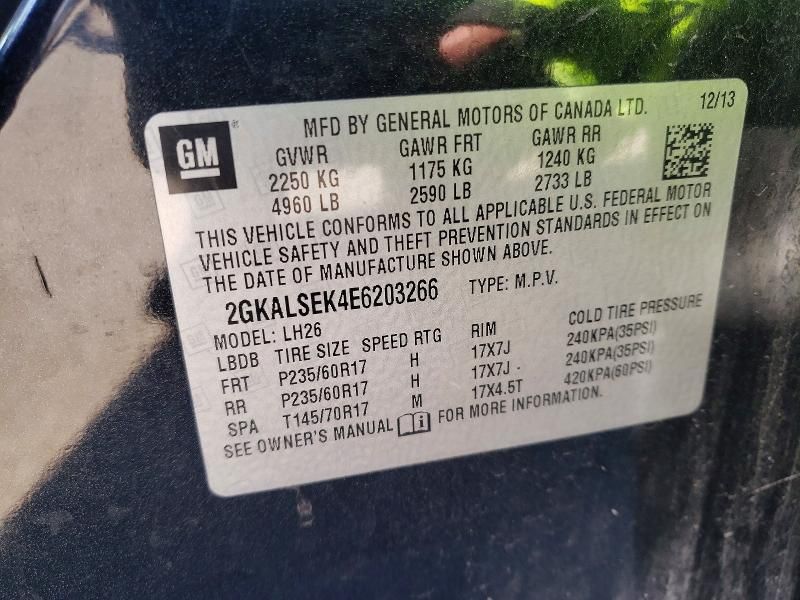 2014 GMC Terrain slt