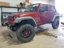 Jeep salvage cars for sale: 2010 Jeep Wrangler Unlimited Sport