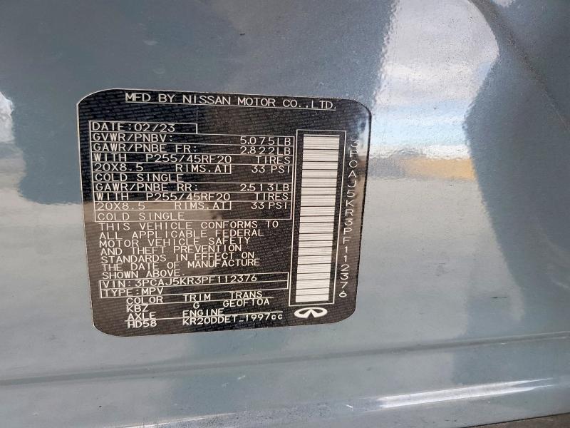2023 Infiniti Qx55 Essential