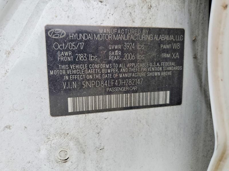 2018 Hyundai Elantra sel