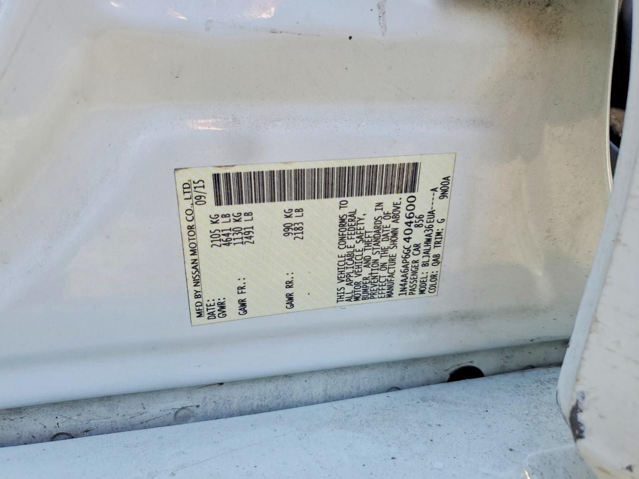 2016 Nissan Maxima 3.5s