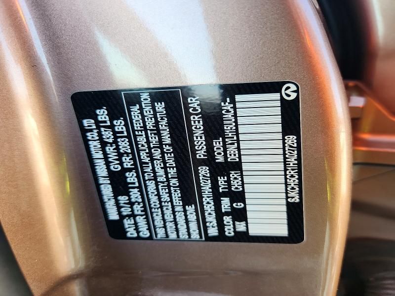 2017 Infiniti Qx30 Base