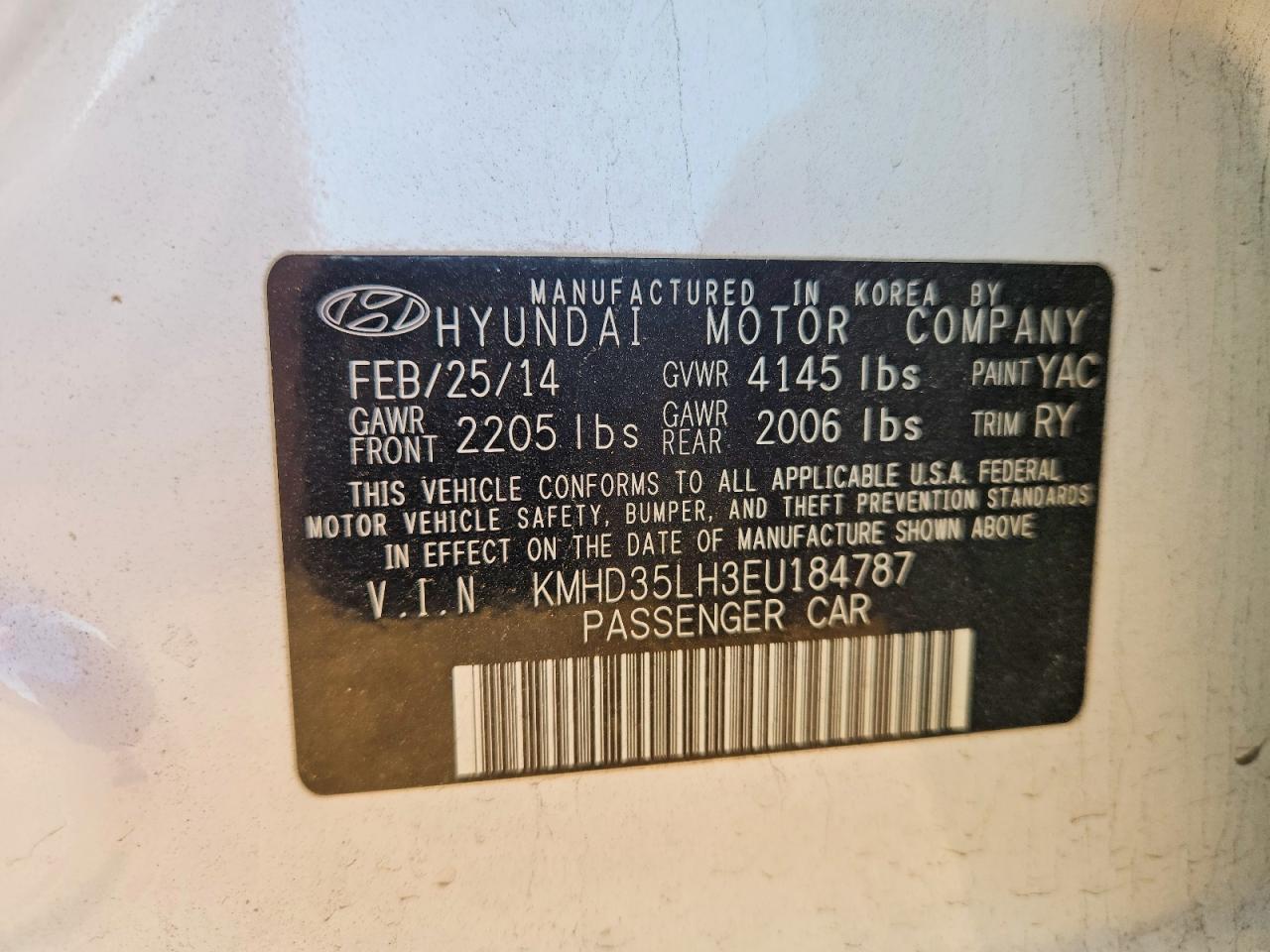 2014 Hyundai Elantra gt