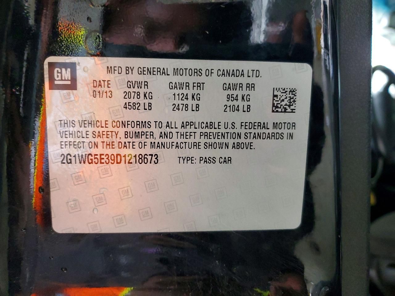 2013 Chevrolet Impala lt