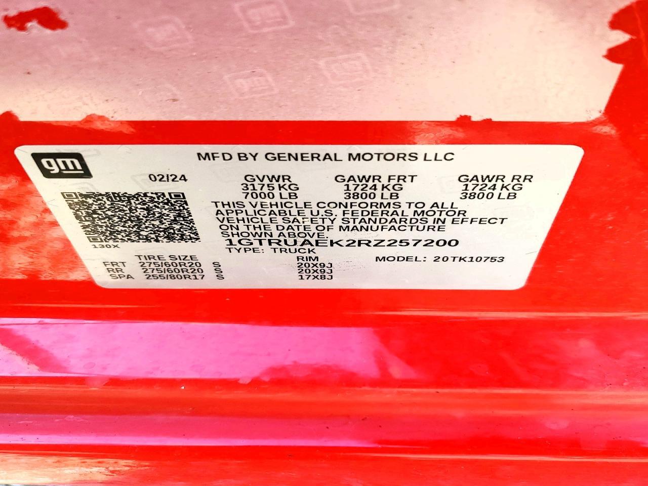 2024 GMC Sierra K1500
