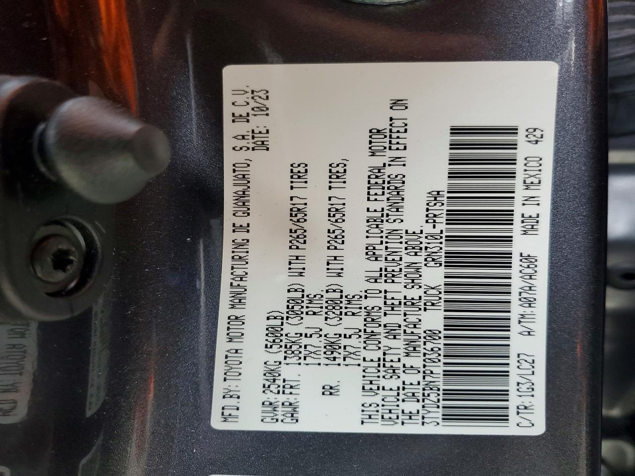 2023 Toyota Tacoma Double cab