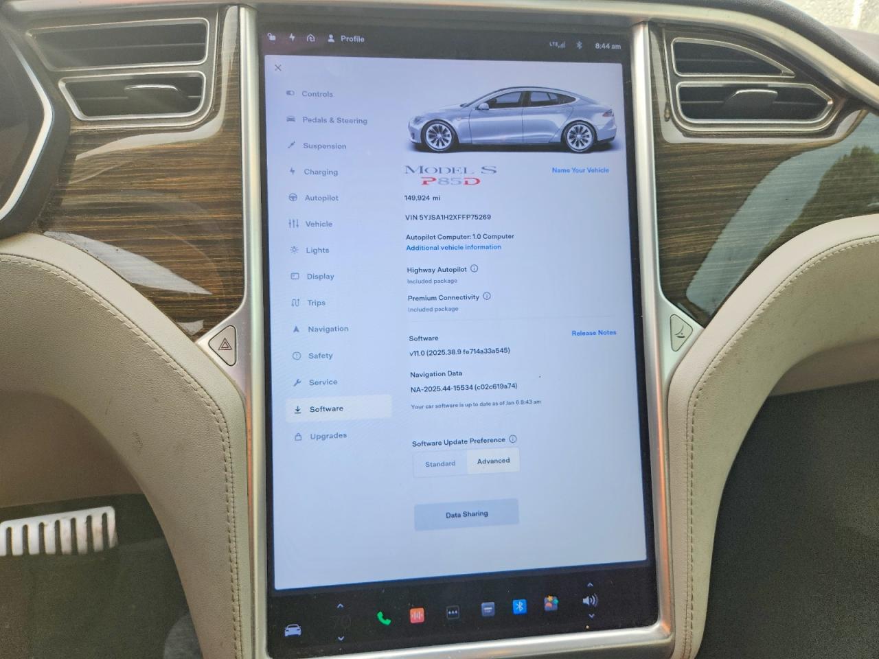 2015 Tesla Model s 85D