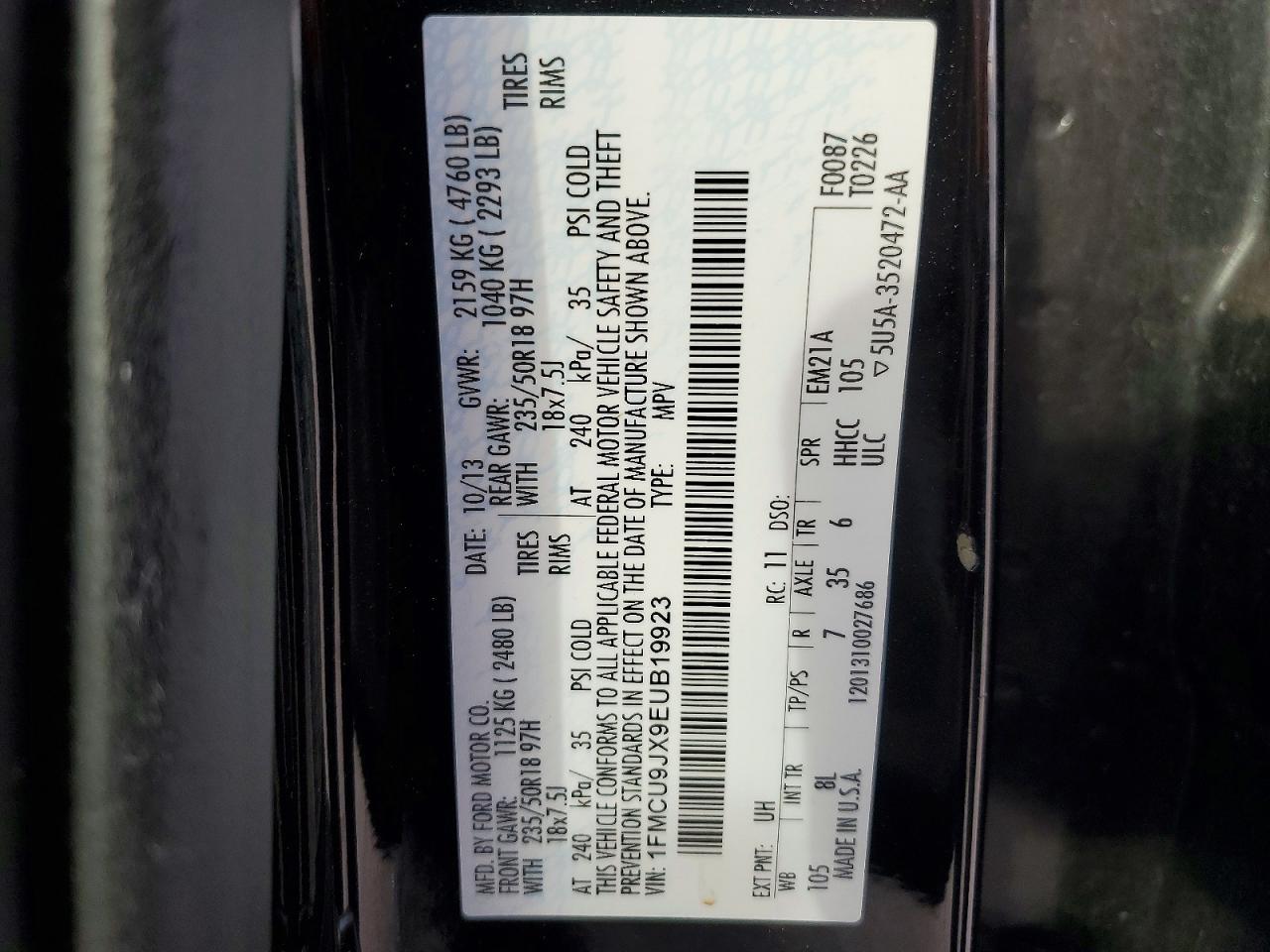 2014 Ford Escape Titanium
