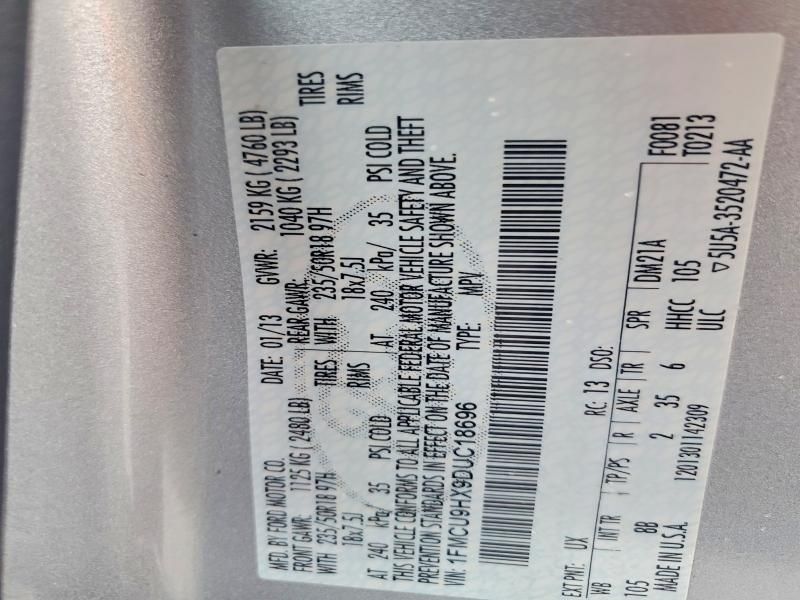 2013 Ford Escape sel