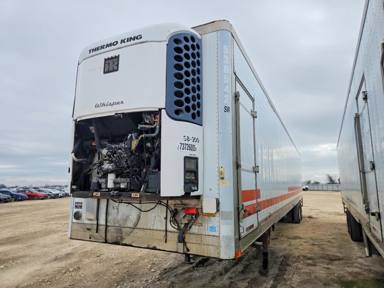 2007 Utility VS2RA Refrigerated Van Trailer