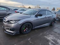 Honda salvage cars for sale: 2016 Honda Civic exl