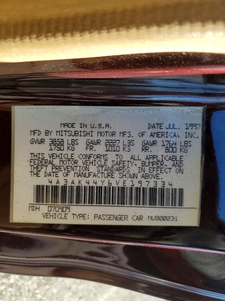 1997 Mitsubishi Eclipse gs