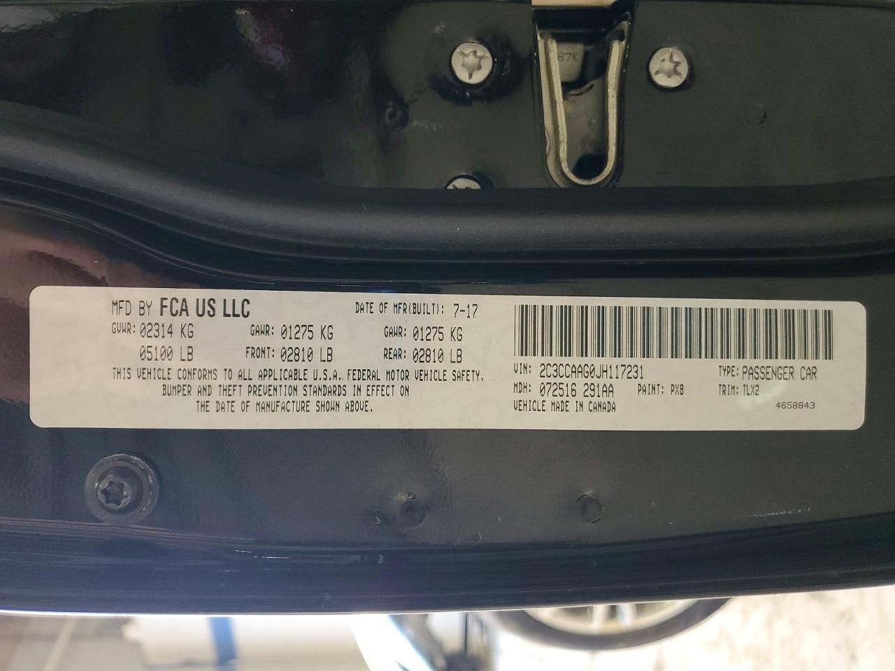 2018 Chrysler 300 Touring