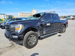 Ford salvage cars for sale: 2022 Ford F150 Supercrew
