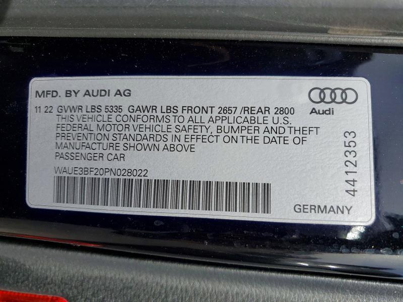 2023 Audi A6 Premium Plus