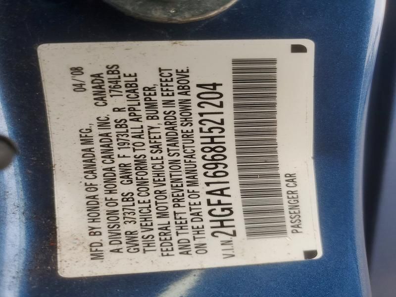 2008 Honda Civic exl