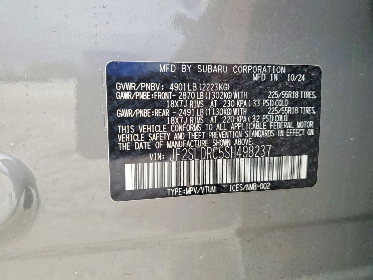 2025 Subaru Forester Limited