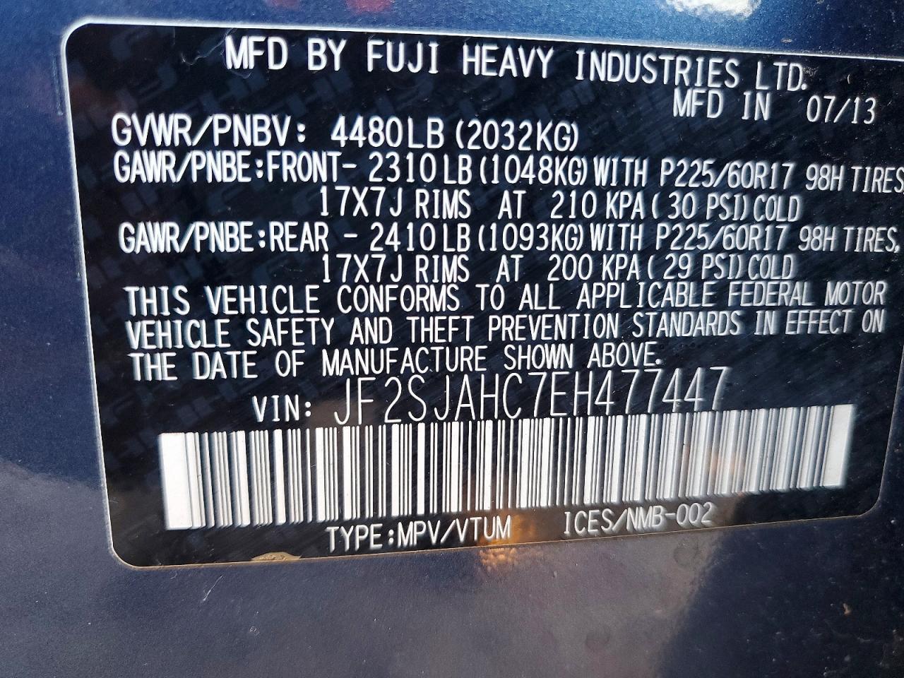 2014 Subaru Forester 2.5i Limited